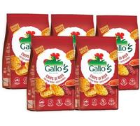 Chips di Riso Integrale e Riso Rosso al Gusto Paprika Senza Glutine 5 Confezioni da 40 g Snack Croccante Non Fritto Ideale per Pause Leggere Aperitivi e Spuntini Salati