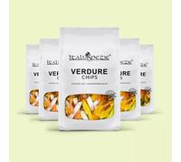 Chips di Verdure essiccate, croccanti classiche | 1 Kg (5 x 200g) - Italia Spez