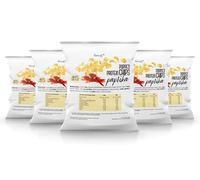 CHIPS PROTEICHE SOFFIATE | 5 confezioni al gusto PAPRIKA | FASE 1 | popped protein chips Line@ per toglierti un capriccio, con gusto e senza rinunce!