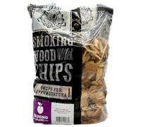 CHIPS PRUGNO - PLUM - Legna per affumicatura HARDCORE BARBECUE essenza alla prugna - Pezzi di legno per affumicare dal sapore rotondo- Circa 500-700 gr