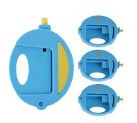 Chips - Set di 4 clip di tenuta per sacchetti del pane in ABS | Clip per sacchetti per snack da 8 x 5,5 cm Clip magnetiche da cucina per casa, mensa, frigorifero, cibo, stoccaggio e pacchi, 4 clip per