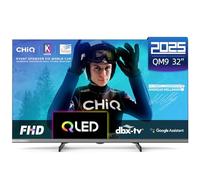 CHiQ 32"(80cm) L32QM9G FHD Smart GoogleTV, QLED, HDR10,Google Assistant,Dolby Audio,Dbx-tv,Chromecast integrato,Senza Cornice in Metallo, 2025