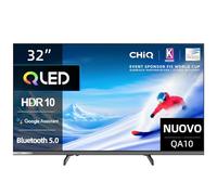 CHiQ 32QA10 QLED 32 Pollici Full HD HDR10 | Audio Dolby | Chromecast Integrato Triplo Tuner (DVB-C/T/T2/S/S2) | Nuovo Modello 2025