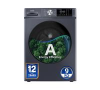 CHIQ CFL90-14586IM3XA, 1400 giri/min LAVATRICE, Caricamento frontale, 8 kg, 16 programmi, Profondità 52 cm, Giri 1400 rpm, Grigio, livello rumorosità centrifuga 76 dB(A