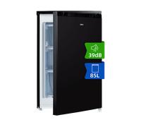 CHiQ CSD90D4D Mini Congelatore Verticale 85L, Nero