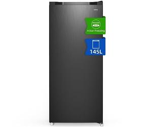 CHiQ FSD160D4E Congelatore Verticale a Cassetti 145 Litri, Libera Installazione Congelatori, 5 stelle, Temperatura Regolabile, 54X55X125.9cm, Nero