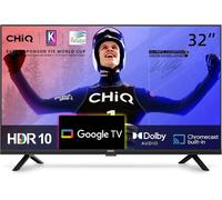 Chiq L32H7G Da 32 Pollici Televisione,Smart TV, HD Led,Esign Senza Cornice,Googl