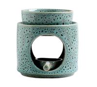 Chire de Fusion - Portaluce da tè | Diffusore profumato Candele | Bruciatore olio | Diffusore di cera riutilizzabile | Riscaldatore di cera teatro per camera da letto, regalo, dic