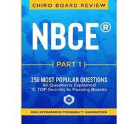 Chiro Board Review NBCE(R) PART 1 Chiropractic Board Review (Tascabile)