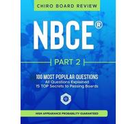 Chiro Board Review NBCE(R) Part 2 Chiropractic Board Review (Tascabile)