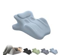 Chiro Monk Couple Pillow, Chiromonk Weet Spot Pillow, Couples Deep Position Support, 27° Angle Perfect Position, Ergonomic Posture Support for Reduced Physical Strain (Blue)