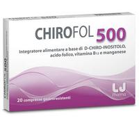 LJ Pharma Chirofol 500 Integratore 20 Compresse Gastroresistenti
