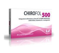 LJ Pharma Chirofol 500 Integratore 20 Compresse Gastroresistenti