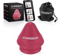 CHIROGUN® Trigger Point Spintore con ventosa e sacchetto, istruzioni digitali | auto-massaggio contro tensioni e dolori al collo, schiena, spalle | palla da massaggio per massaggio profondo