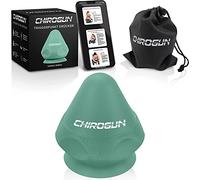 CHIROGUN® Trigger Point Spintore con ventosa e sacchetto, istruzioni digitali | auto-massaggio contro tensioni e dolori al collo, schiena, spalle | palla da massaggio per massaggio profondo