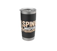 Chiropratico Chiropratico Terapeuta Terapeuta Terapista Sussurro Spine Bicchiere termico in acciaio inox doppia parete