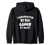 Chiropratico di Day Gamer by Night Spinal Health Gaming Seat Felpa con Cappuccio
