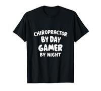Chiropratico di Day Gamer by Night Spinal Health Gaming Seat Maglietta
