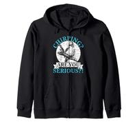 Chirping Are You Serious Bird Lover Ornitologia Kookaburra Felpa con Cappuccio