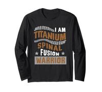 Chirurgia alla schiena I Am Titanium Spinal Fusion Warrior Design Maglia a Manica