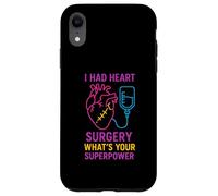 Chirurgia cardiaca Qual è il tuo superpotere Divertimento Uomo Chirurgia Paziente Custodia per iPhone XR