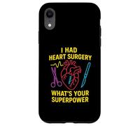 Chirurgia cardiaca Qual è il tuo superpotere Divertimento Uomo Chirurgia Paziente Custodia per iPhone XR