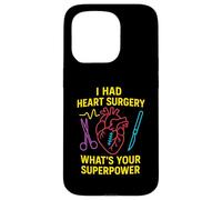 Chirurgia cardiaca Qual è il tuo superpotere Divertimento Uomo Chirurgia Paziente Custodia per iPhone 15 Pro