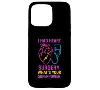 Chirurgia cardiaca Qual è il tuo superpotere Divertimento Uomo Chirurgia Paziente Custodia per iPhone 15 Pro Max