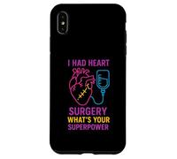 Chirurgia cardiaca Qual è il tuo superpotere Divertimento Uomo Chirurgia Paziente Custodia per iPhone XS Max