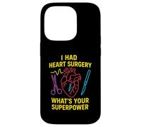 Chirurgia cardiaca Qual è il tuo superpotere Divertimento Uomo Chirurgia Paziente Custodia per iPhone 14 Pro