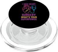 Chirurgia cardiaca Qual è il tuo superpotere Divertimento Uomo Chirurgia Paziente PopSockets PopGrip per MagSafe