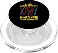 Chirurgia cardiaca Qual è il tuo superpotere Divertimento Uomo Chirurgia Paziente PopSockets PopGrip per MagSafe