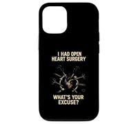 Chirurgia cardiaca Qual è la tua scusa Cool Mens Chirurgia Paziente Custodia per iPhone 12/12 Pro