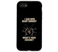 Chirurgia cardiaca Qual è la tua scusa Cool Mens Chirurgia Paziente Custodia per iPhone SE (2020) / 7/8