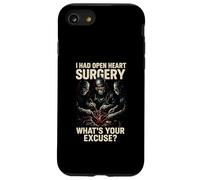 Chirurgia cardiaca Qual è la tua scusa Cool Mens Chirurgia Paziente Custodia per iPhone SE (2020) / 7/8
