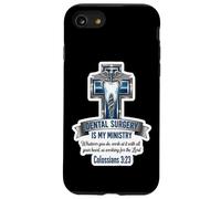 Chirurgia dentale cristiana è il mio ministero biblico versetto Custodia per iPhone SE (2020) / 7/8