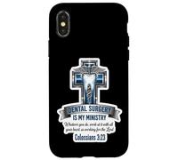 Chirurgia dentale cristiana è il mio ministero biblico versetto Custodia per iPhone X/XS