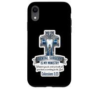 Chirurgia dentale cristiana è il mio ministero biblico versetto Custodia per iPhone XR