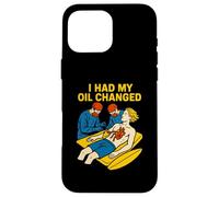 Chirurgia di bypass cardiaco Ho avuto il mio olio cambiato divertente Mens Guarisci Custodia per iPhone 16 Pro Max