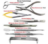 Chirurgia Implantare Scollaperiostio Pinza Ossivore Luer Implantologia Dentale