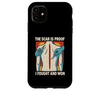 Chirurgia Paziente Ho combattuto e vinto Cool Mens Get Well Custodia per iPhone 11