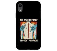 Chirurgia Paziente Ho combattuto e vinto Cool Mens Get Well Custodia per iPhone XR