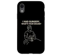Chirurgia Recupero Qual è la tua scusa Divertimento Donne Guariscono Custodia per iPhone XR