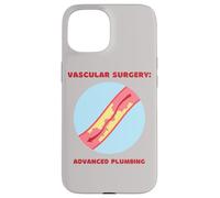 Chirurgia vascolare: avanzato idraulico divertente PA, chirurgo, Infermiera Custodia per iPhone 15