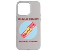 Chirurgia vascolare: avanzato idraulico divertente PA, chirurgo, Infermiera Custodia per iPhone 15 Pro Max
