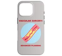 Chirurgia vascolare: avanzato idraulico divertente PA, chirurgo, Infermiera Custodia per iPhone 16 Pro