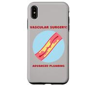 Chirurgia vascolare: avanzato idraulico divertente PA, chirurgo, Infermiera Custodia per iPhone XS Max