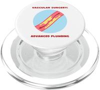 Chirurgia vascolare: avanzato idraulico divertente PA, chirurgo, Infermiera PopSockets PopGrip per MagSafe