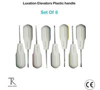 Chirurgiche Strumenti Estrazione Luxation Elevators Plastic Handle - Set Of 8 CE