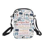 Chirurgico Tech Crossbody Bag Regali Chirurgo Tech Regalo Chirurgia Infermiera Medico Regalo Chirurgo Apprezzamento Regalo Borsa a tracolla